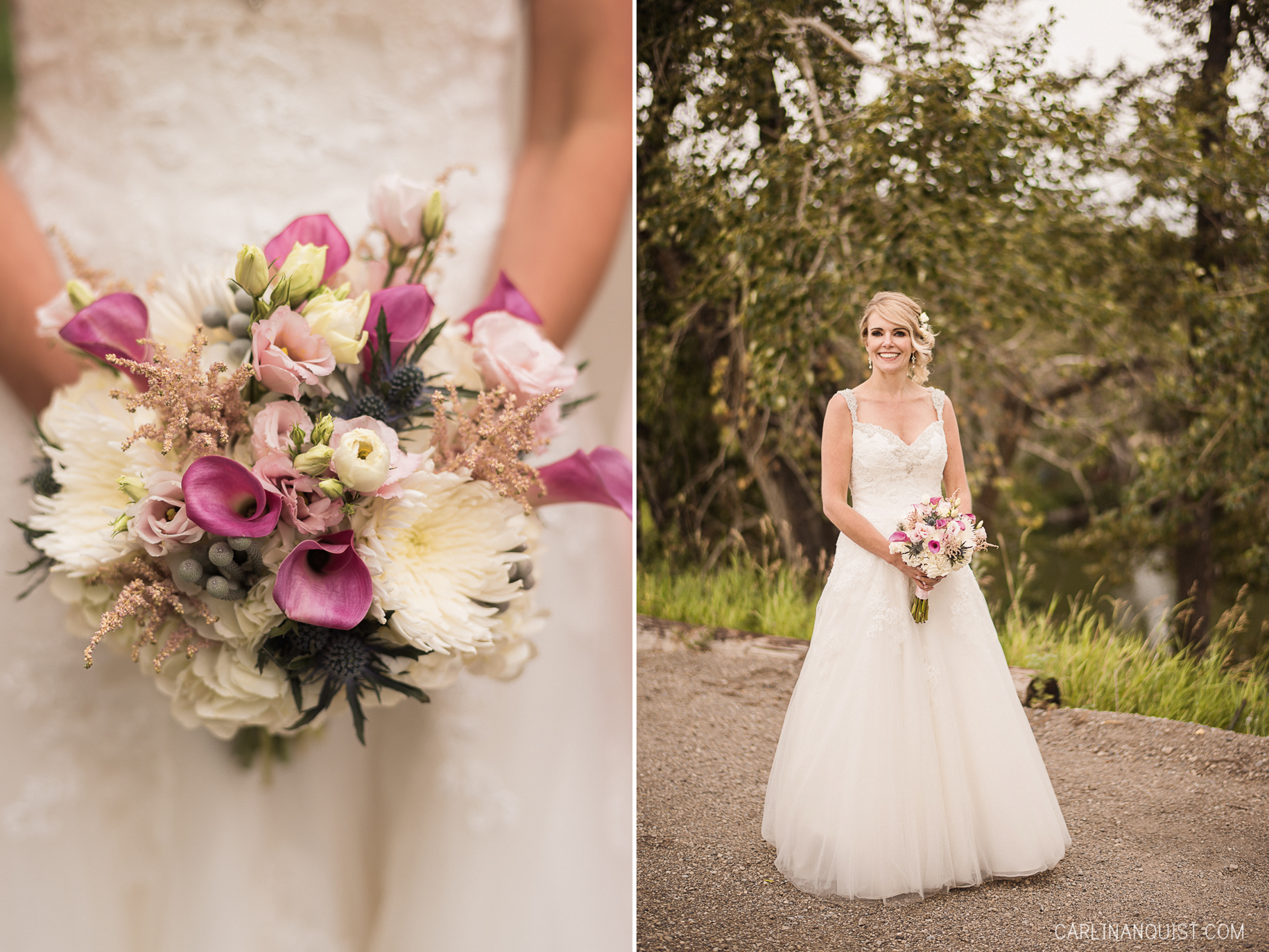 Bridal Portrait | Bridal Bouquet | Calgary Wedding Photographer