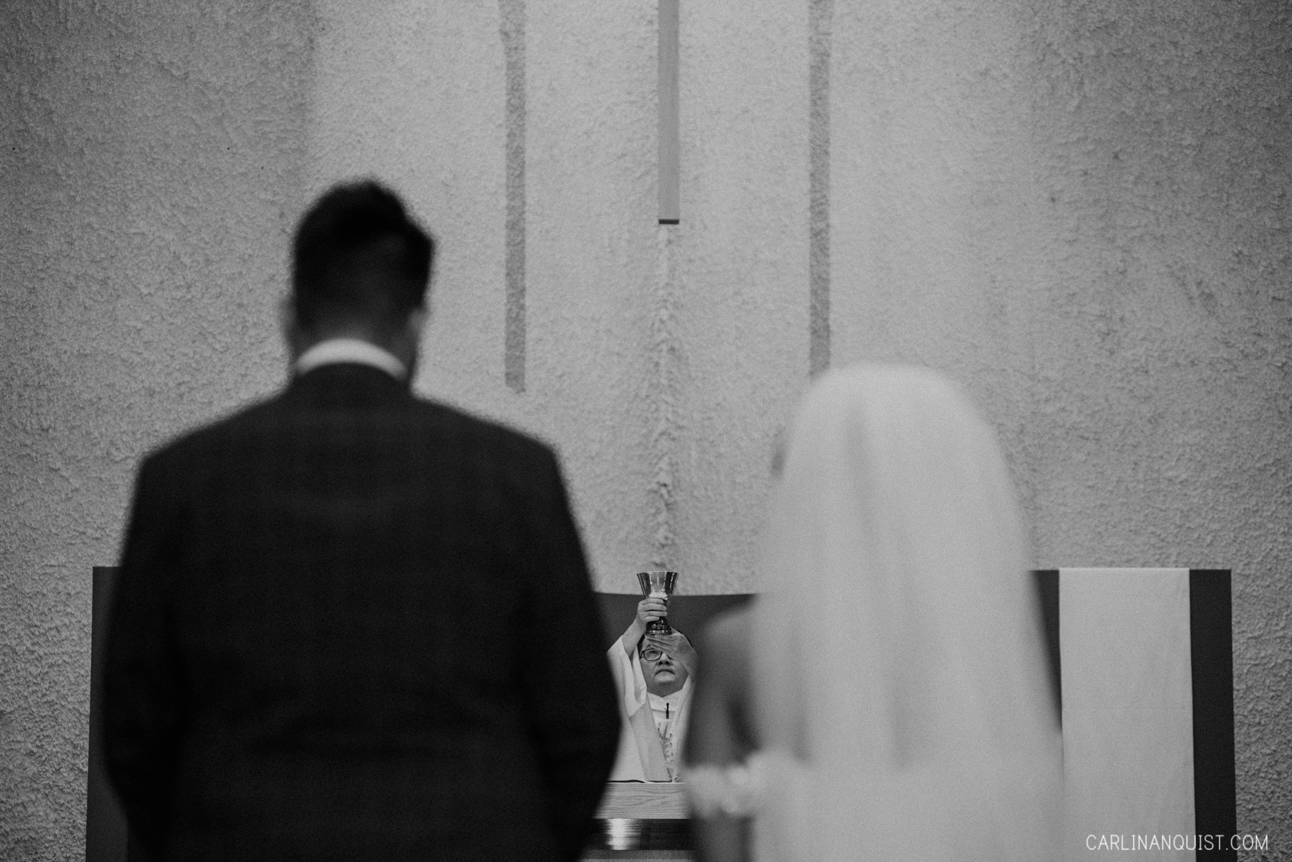St Luke's Catholic Church Wedding Photography