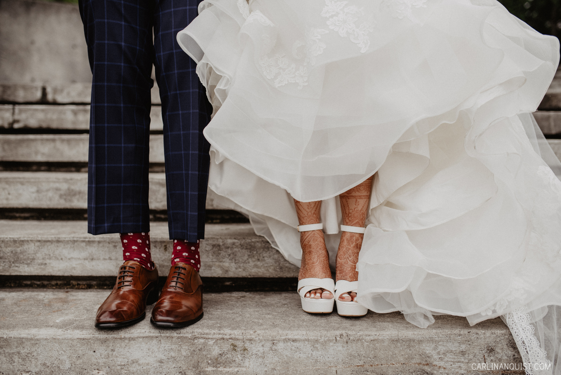 Wedding Feet - Bridal Henna - Bride & Groom Portraits - Catholic/Sikh Wedding Photographer Calgary