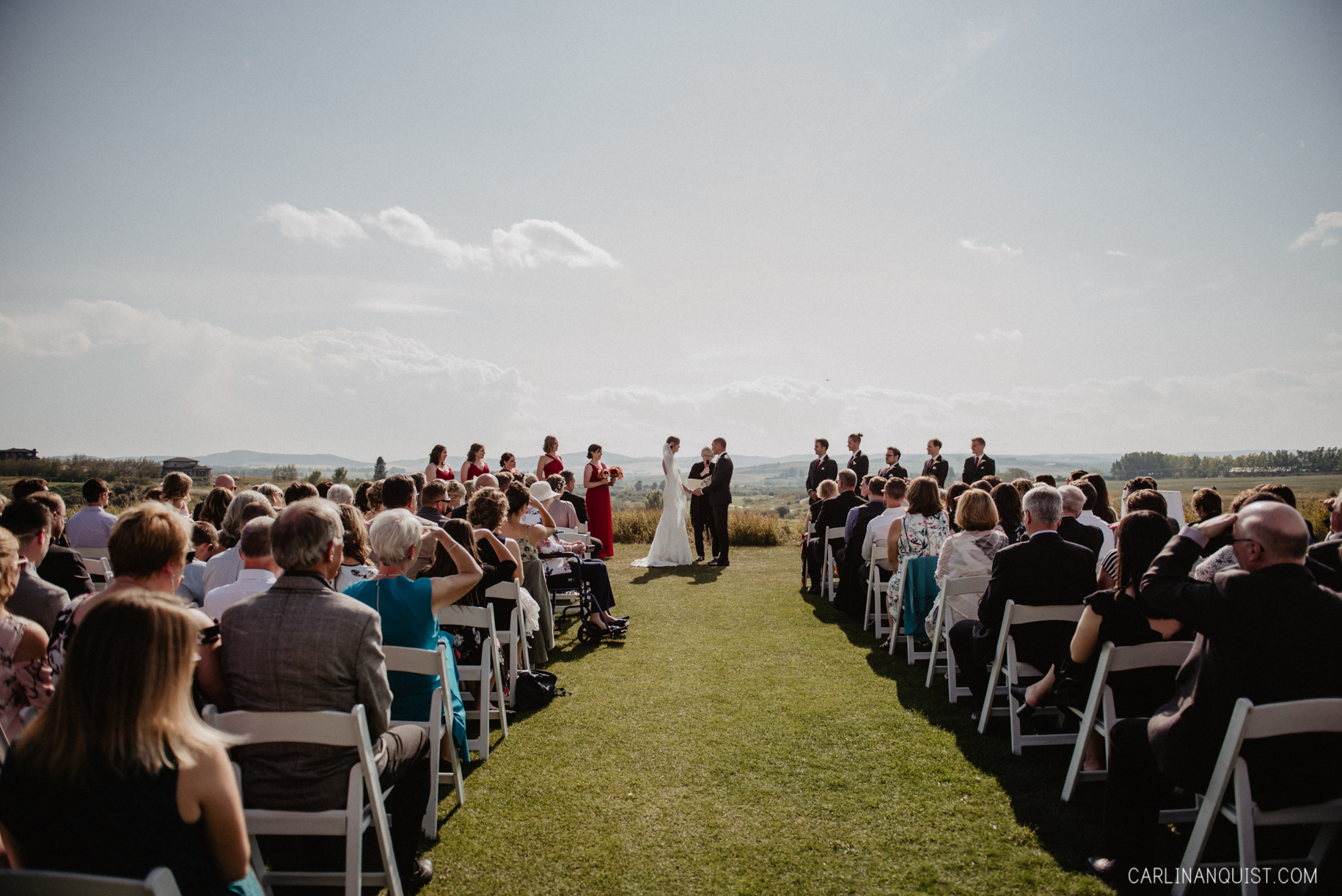 Wedding Ceremony at Sirocco Golf Club