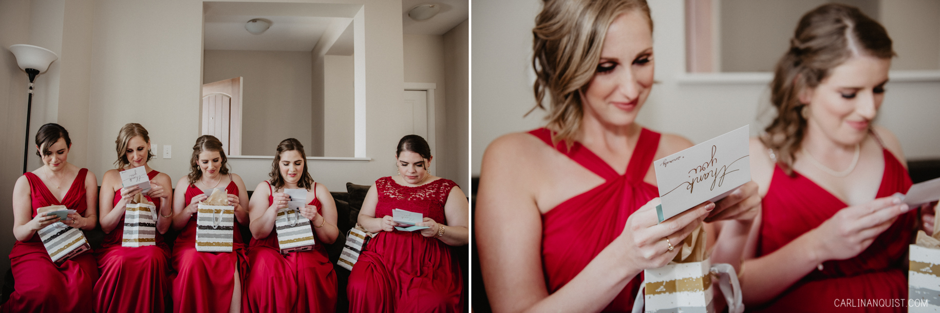 Bridesmaids Gifts | Calgary Wedding Photographer