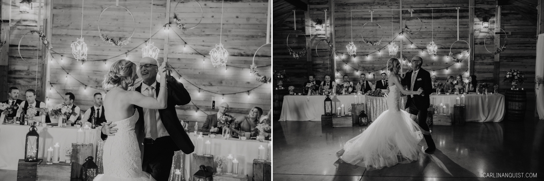 Father Daughter Dance | Willow Lane Barn Wedding Photos