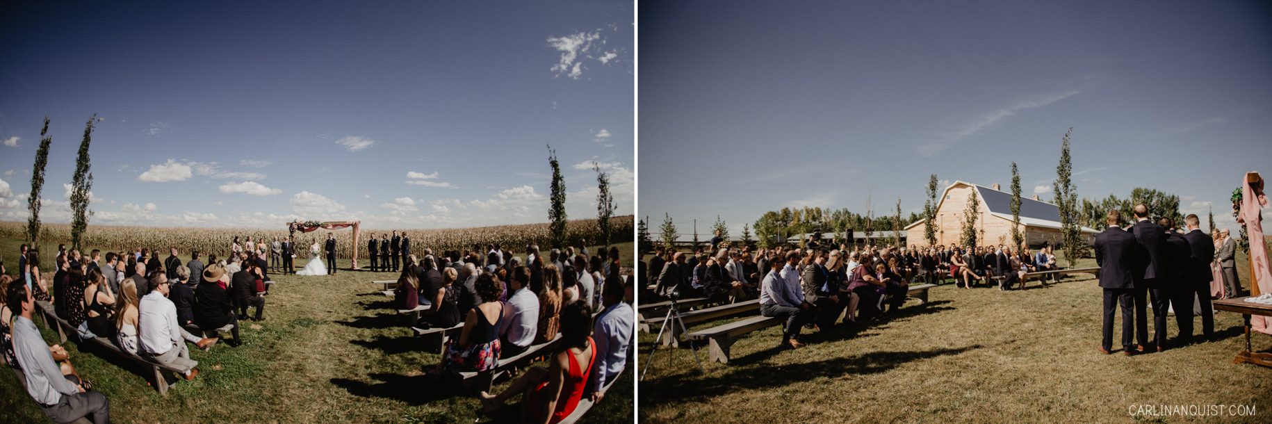 Wedding Ceremony | Willow Lane Barn Wedding Photos