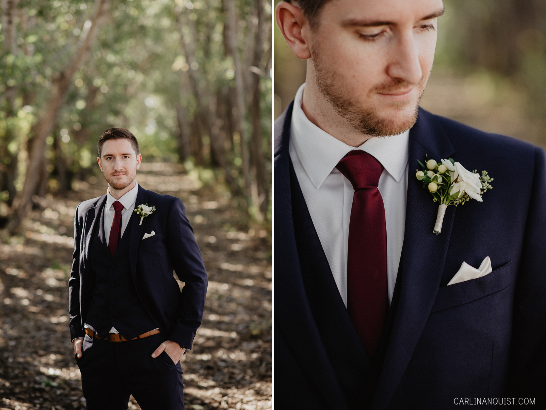 Groom Portraits | Willow Lane Barn Wedding Photos
