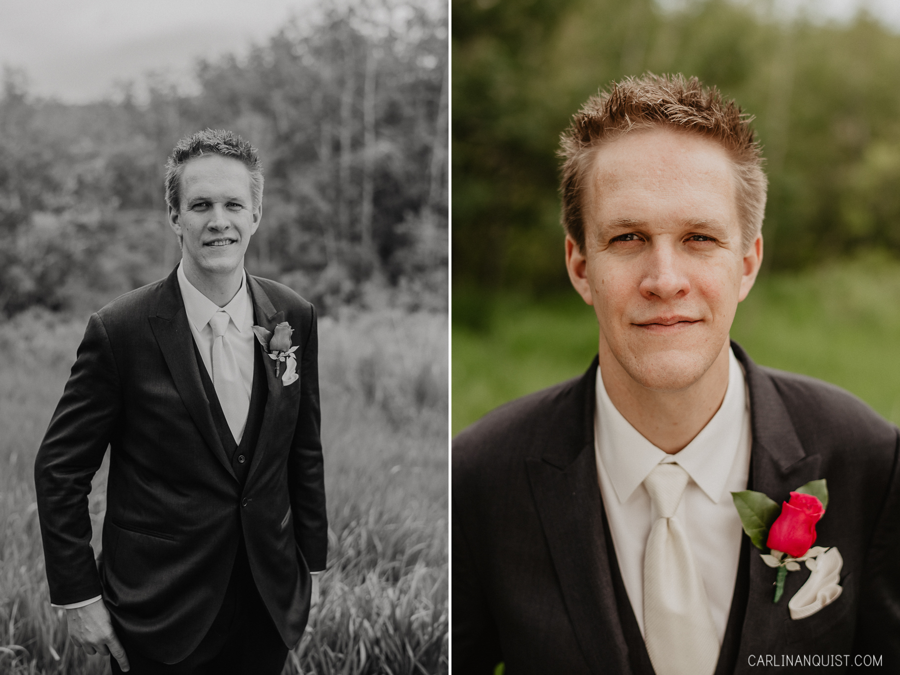 Groom Portrait | Calgary Wedding Photographer