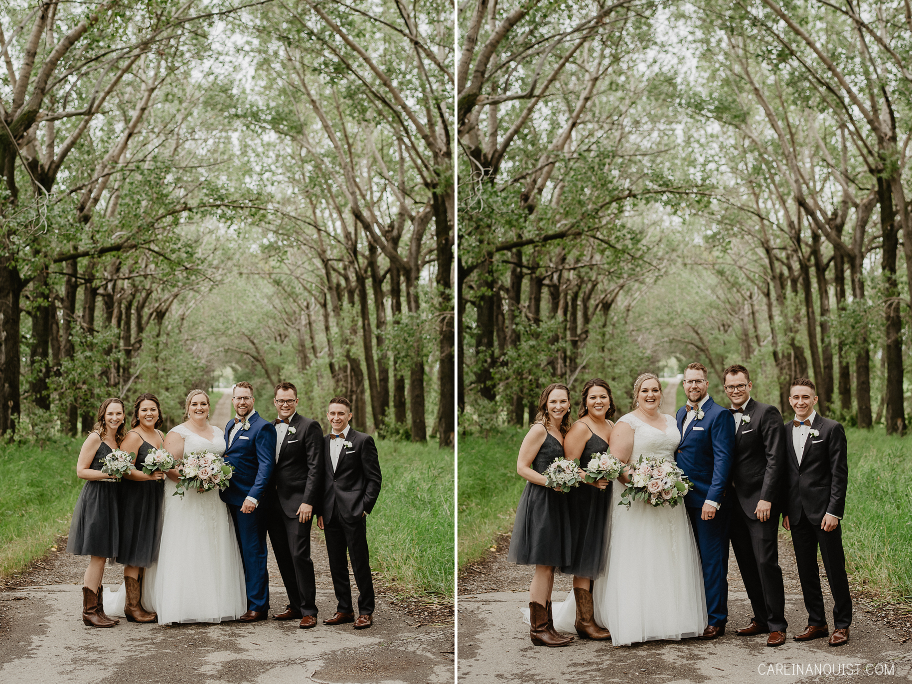 Bridal Party Photos Airdrie