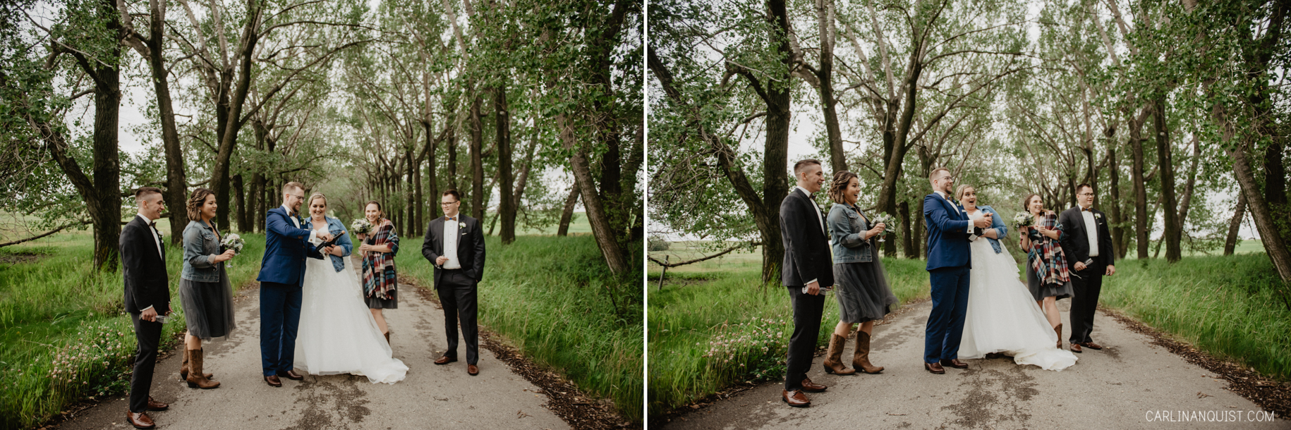 Champagne Toast | Airdrie Wedding Photographer