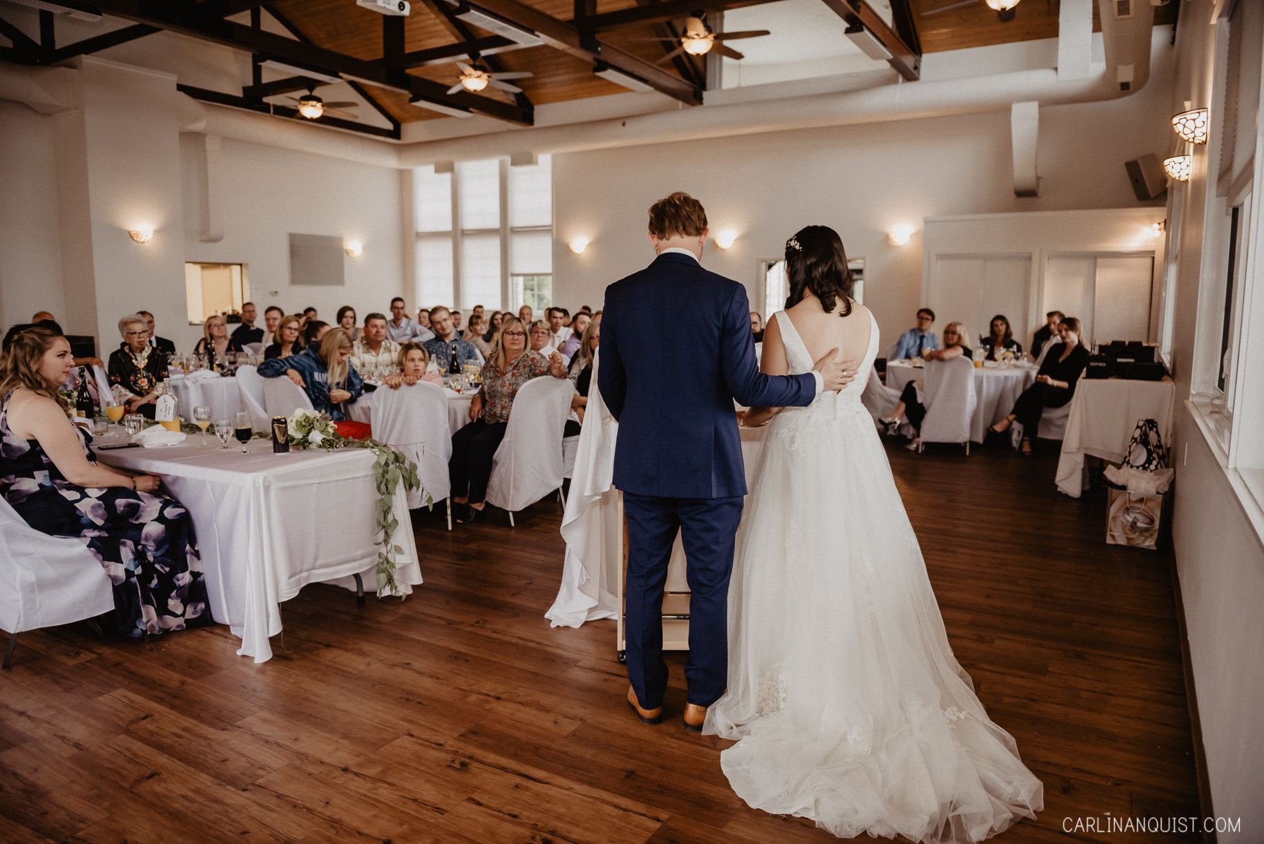 Wedding Thank you Speech | Bowness Scout Hall Wedding