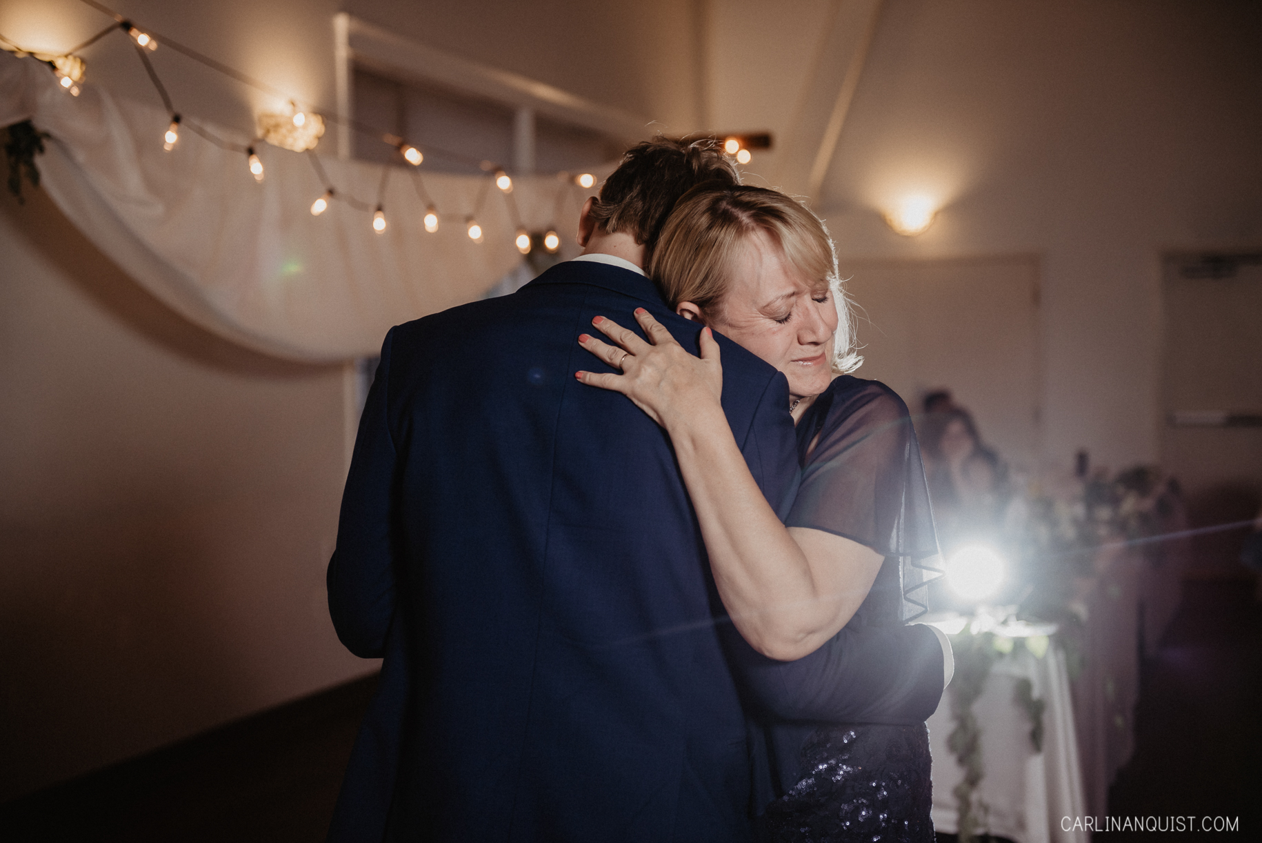Mother-Son Wedding Dance | Bowness Scout Hall Wedding
