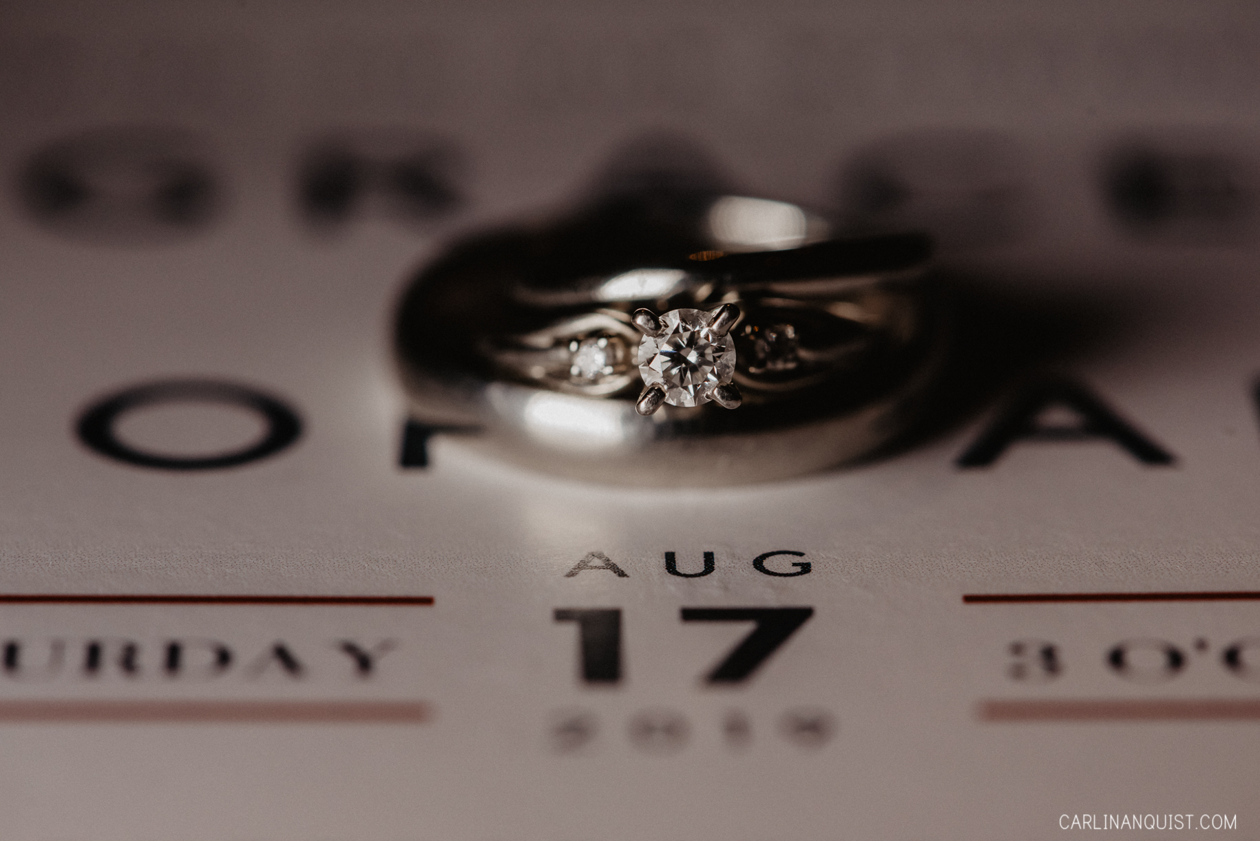 Wedding Rings | Bowness Scout Hall Wedding