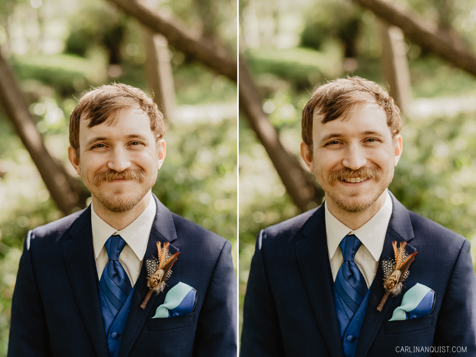 Groom Portrait | Bowness Scout Hall Wedding