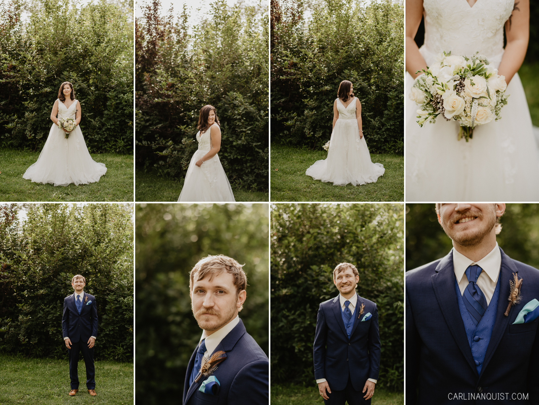 Bride & Groom Portraits | Bowness Scout Hall Wedding