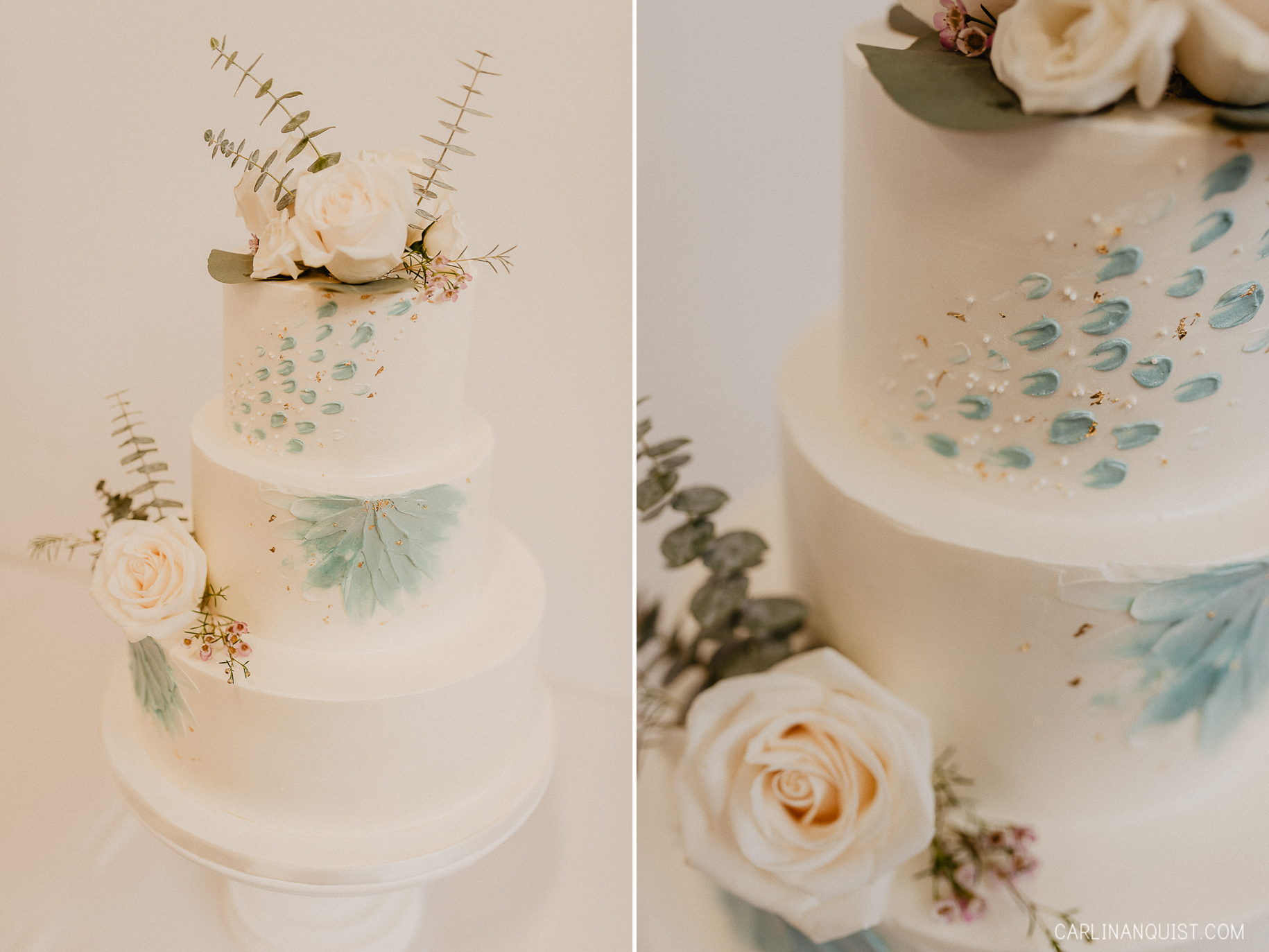 Cake by Lemonberry Pastries | Bowness Scout Hall Wedding