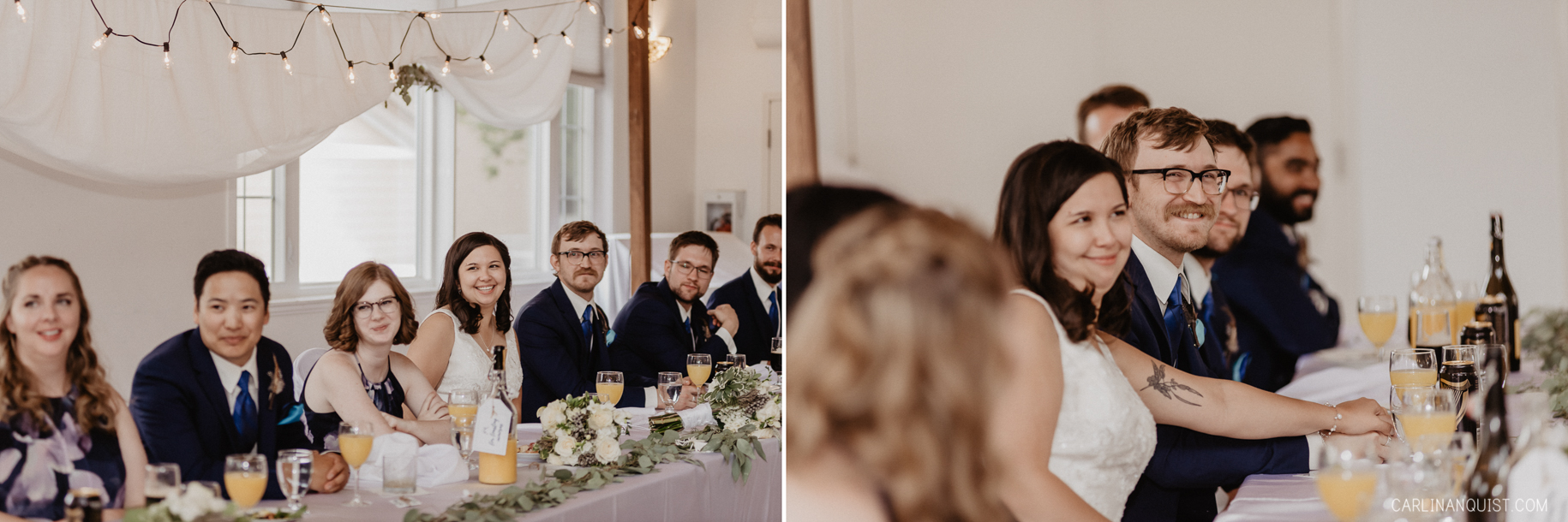 Speech Reactions | Bowness Scout Hall Wedding