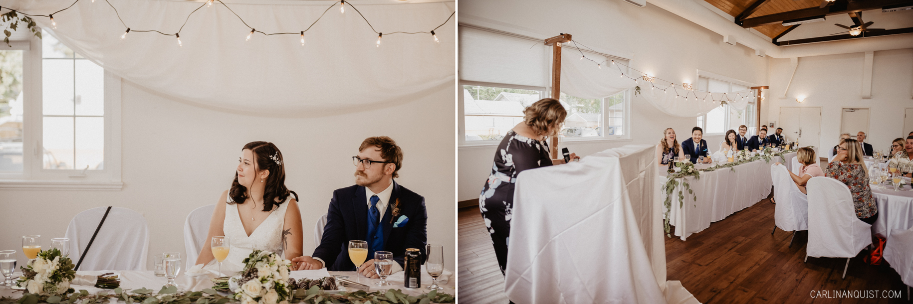 Wedding Speeches | Bowness Scout Hall Wedding