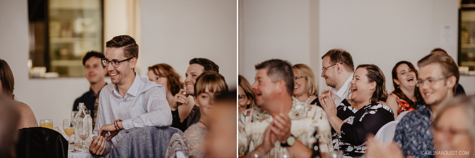 Guest Reactions | Bowness Scout Hall Wedding