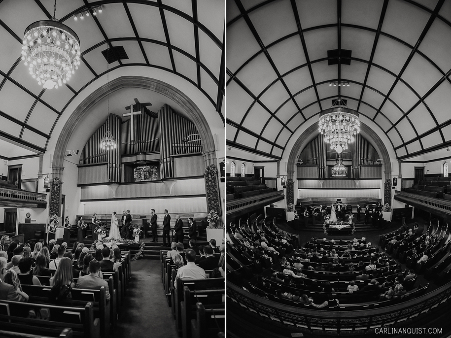 First Baptist Church Calgary Wedding | Jennifer + Jordan