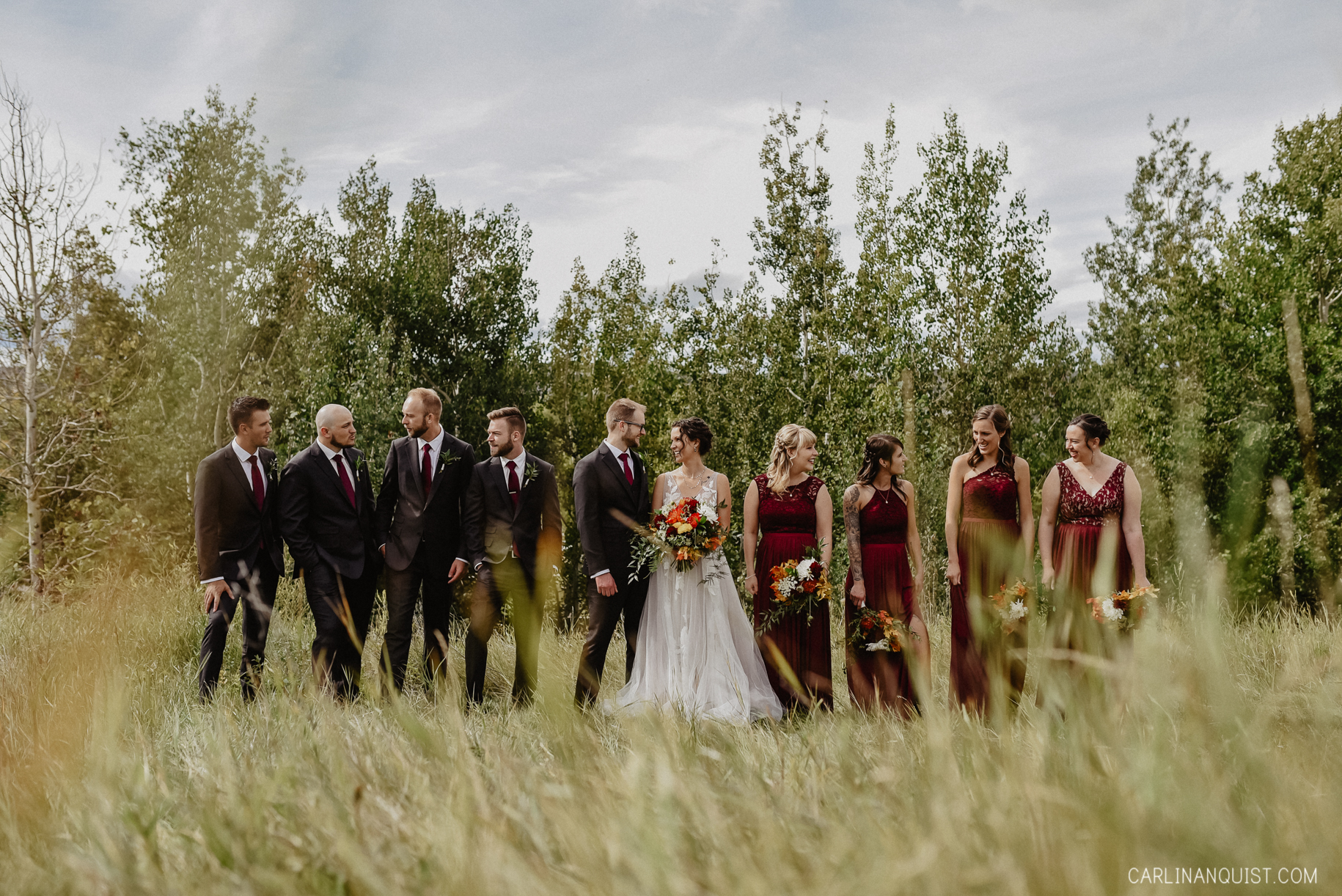 Bridal Party | Calgary Wedding Photographers