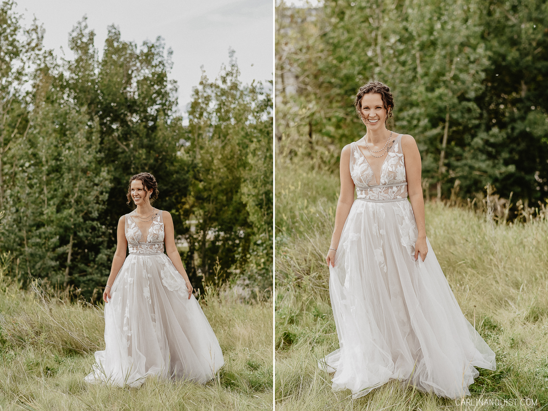 Romantic Bridal Portraits | Calgary Wedding Photographers