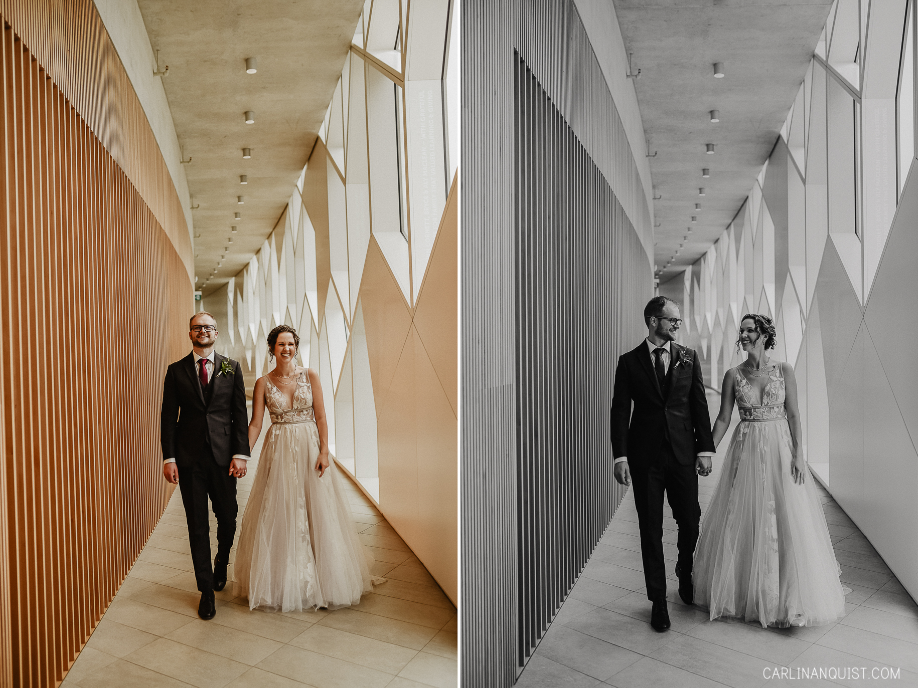 Wedding Photos at Calgary Central Library