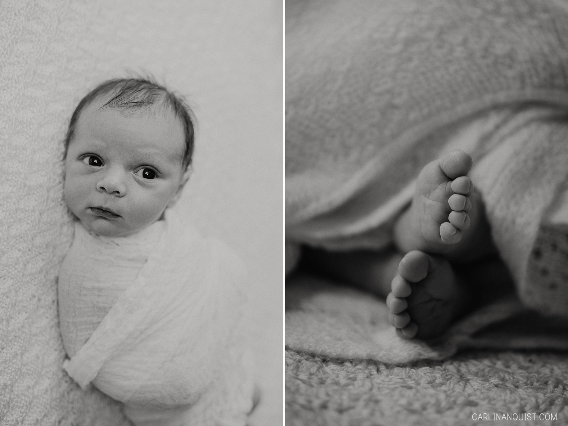 Newborn Portrait | Baby Toes